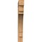 Ekena Millwork Merced Block Smooth Bracket, Western Red Cedar, 5 1/2"W x 38"D x 46"H BKT06X38X46MRC05SWR - alternate 3